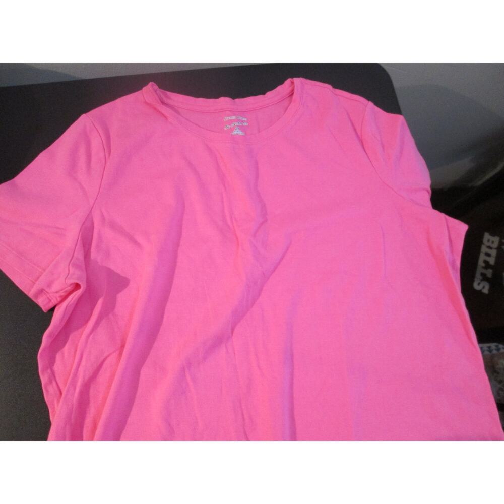 Ladies SZ XXL S/S shirt by Studio Works Pink EUC